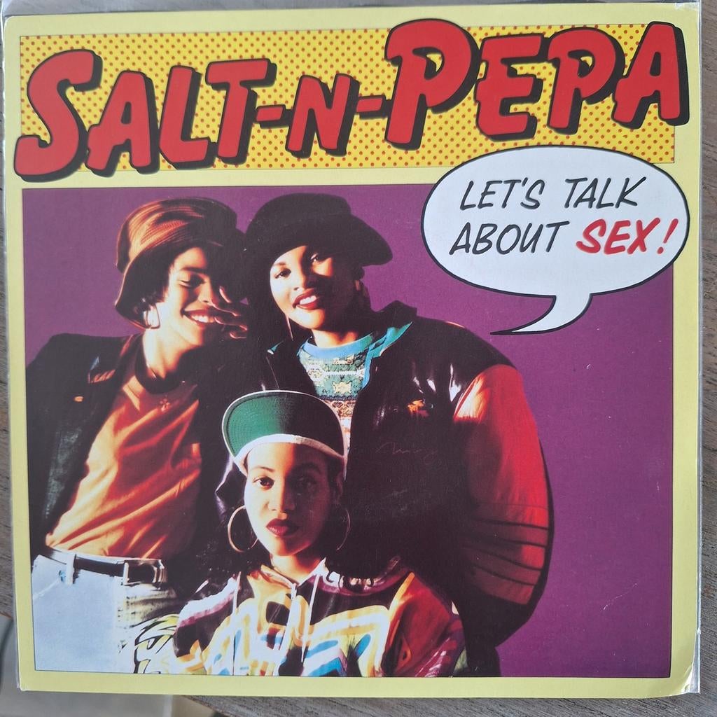 Salt n Pepa Let's talk about sex, 7 inch, Single, Ophalen of Verzenden, Zo goed als nieuw