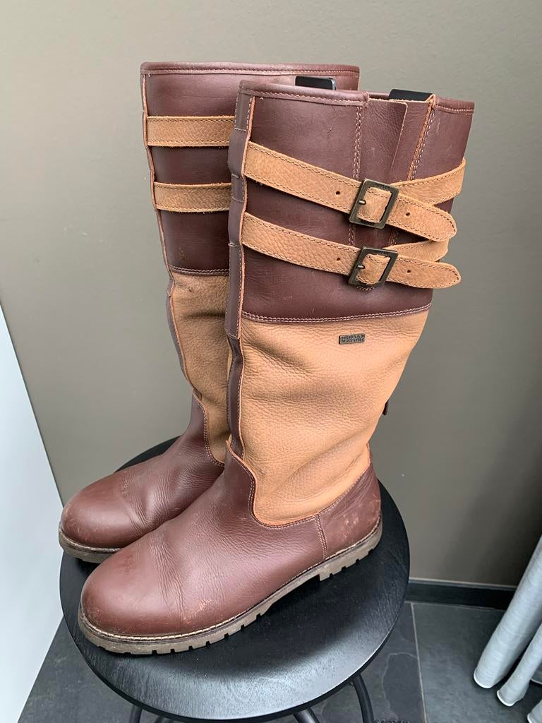 Bruine laarzen. Human Nature., Ophalen of Verzenden, Gedragen, Bruin, Hoge laarzen