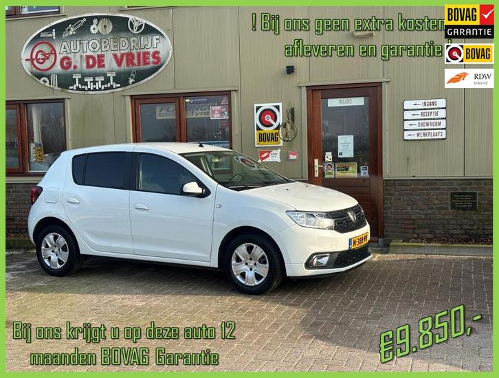 Dacia Sandero 1.0 TCe Bi-Fuel Comfort LPG-G3 - Prijs inclusi, Auto's, Dacia, Te koop, Sandero, ABS, Airbags, Airconditioning, Android Auto