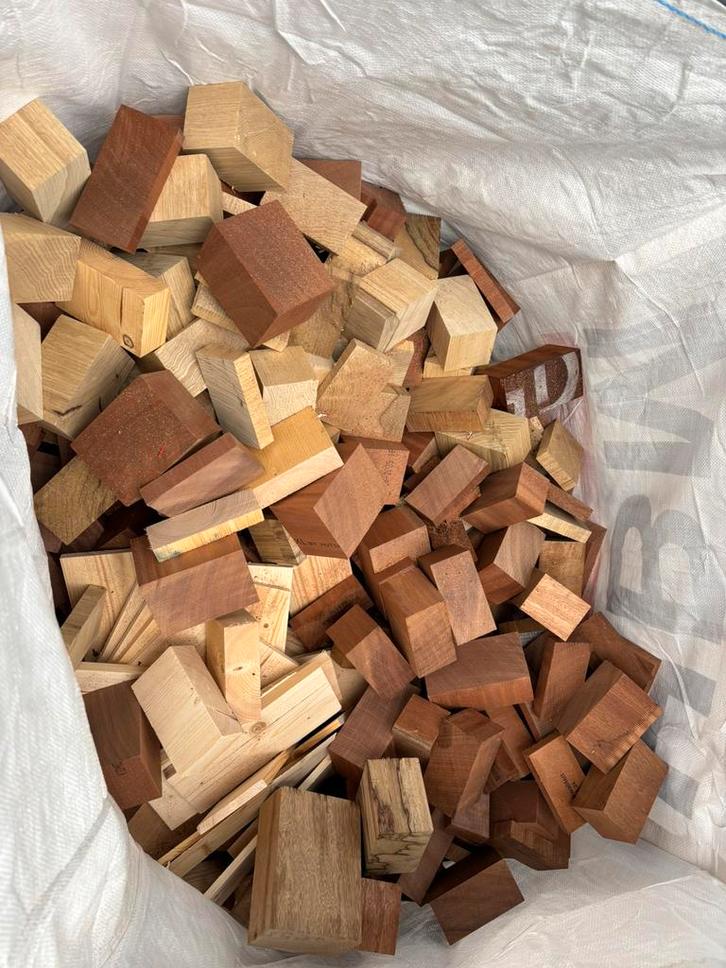 Kachelhout per bigbag €75,00, Tuin en Terras, Haardhout, Minder dan 3 m³, Ophalen