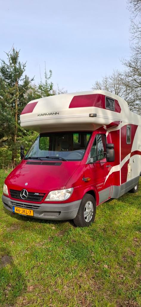 Camper Karmann Ontario Edition op MB 316CDI, Caravans en Kamperen, Campers, Chemisch toilet, Alkoof, Reservewiel, Particulier