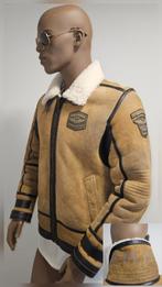 PME Legend prachtige sheep skin leren lammycoat jas (M), Overige kleuren, Maat 48/50 (M), ., Ophalen of Verzenden