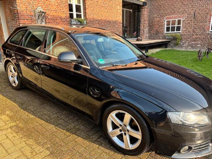Audi A4 1.8 Tfsi 118KW Avant 2008 Zwart, Auto's, Audi, Particulier, A4, Airbags, Centrale vergrendeling, Dakrails, Lederen bekleding