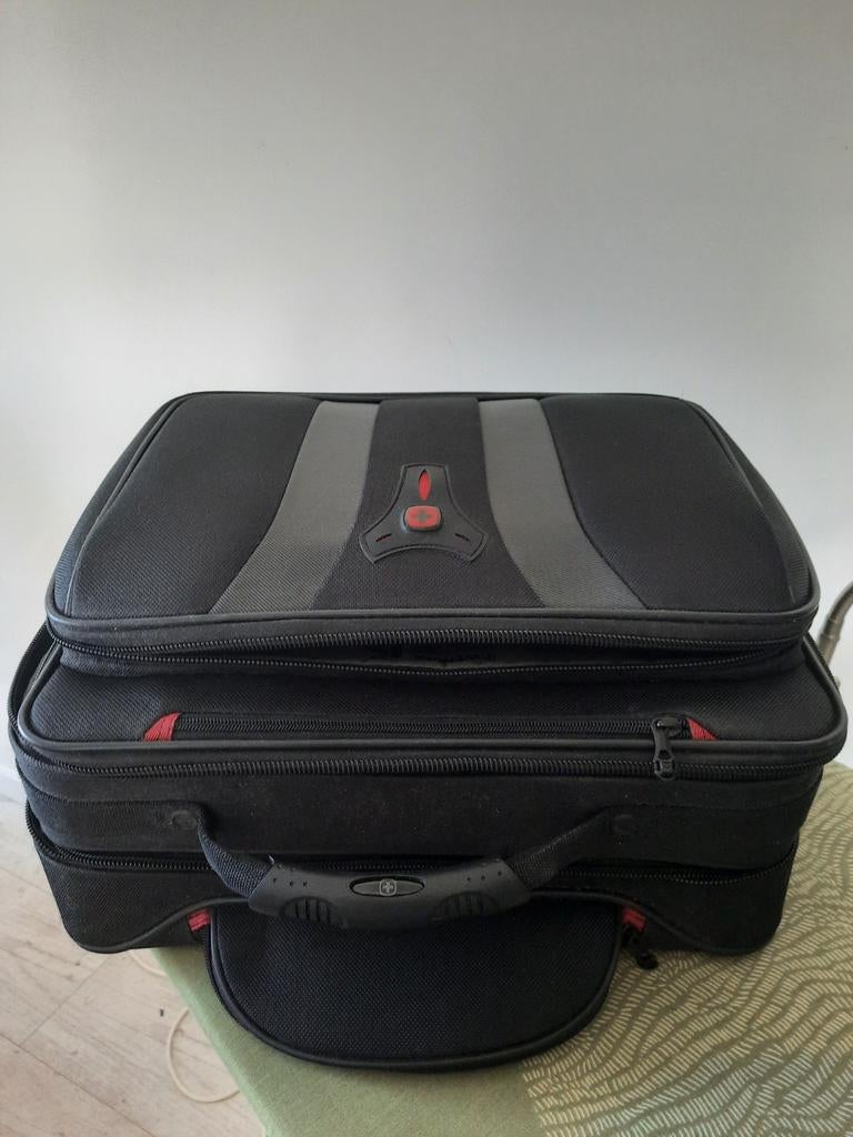 Wenger Granada laptoptrolley - Zwart, Ophalen, Handvat, Trolleytas, 17 inch of meer