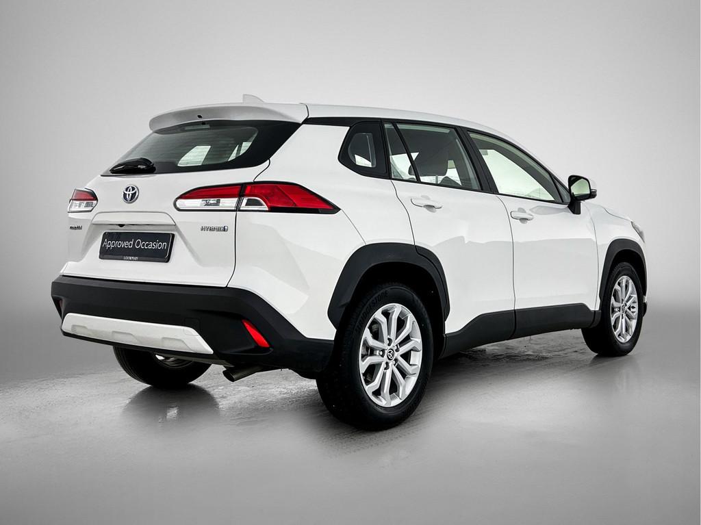 Toyota Corolla Cross 2.0 High Power Hybrid Active | NL deale, Auto's, Toyota, 12 maanden, Stof, Gebruikt, Wit