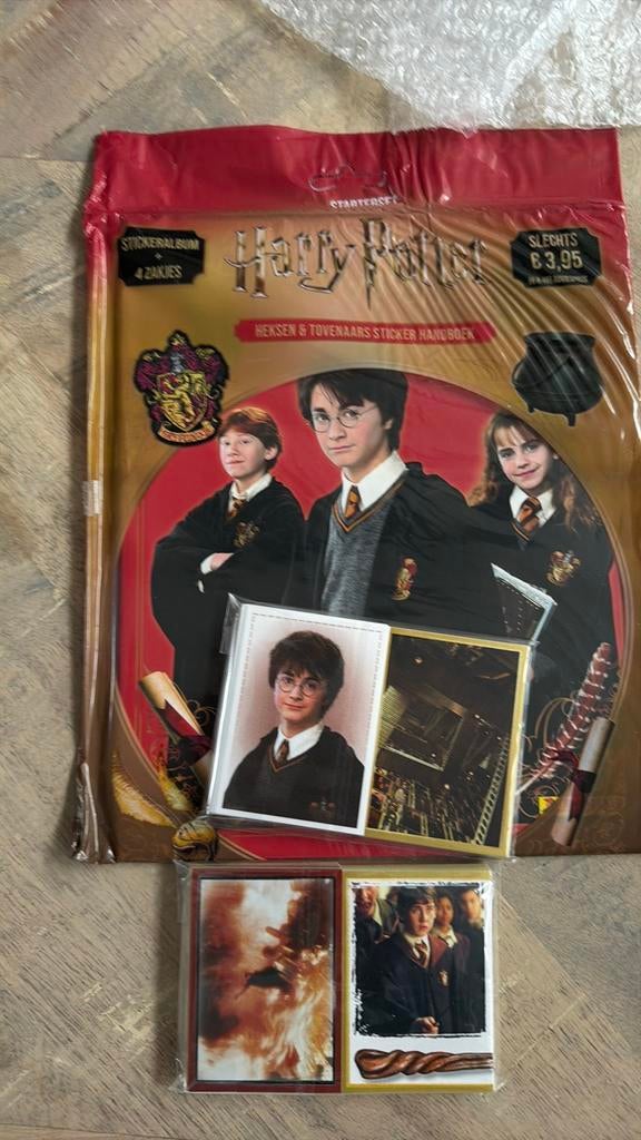 Panini harry potter heksen en tovenaars album met compl stic, Ophalen of Verzenden, Zo goed als nieuw, Meerdere stickers