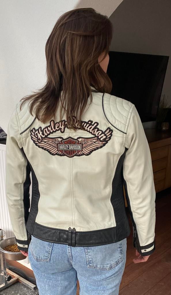 Leren Harley Davidson dames Motorjas, Ophalen of Verzenden, Dames, Jas | leer