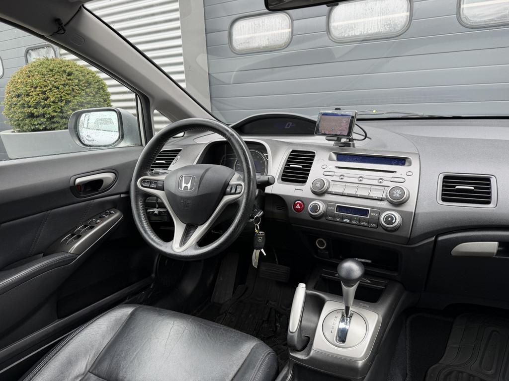 Honda Civic 1.3 Hybrid Comfort | Navigatie | Lederen Bekledi, Auto's, Honda, Metallic lak, Stof, Gebruikt, 4 cilinders