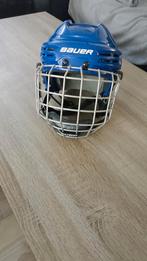 Bauer ijshockeyhelm met gaas masker (Junior), Ophalen of Verzenden, Zo goed als nieuw, Bescherming