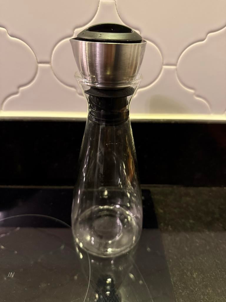 Cole & Mason oliefles glas, Huis en Inrichting, Keuken | Keukenbenodigdheden, Ophalen of Verzenden, Overige merken, Glas, Overige typen