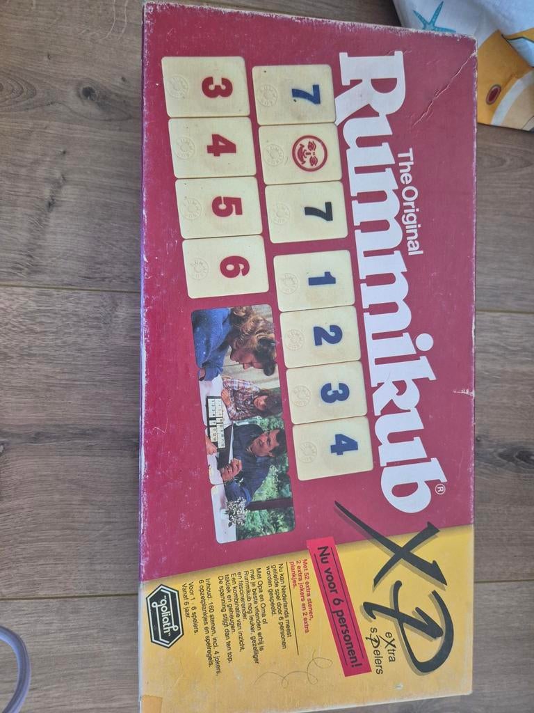 Rummikub The Original XL - Nu voor 6 personen!, Vijf spelers of meer, Ophalen of Verzenden, Gebruikt, Goliath