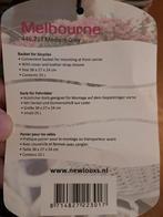 New Looxs Melbourne Fietsmand - Medium Grijs, 25L, Fietsen en Brommers, Fietsaccessoires | Fietsmanden, Ophalen, New Looxs, Stuurbevestiging