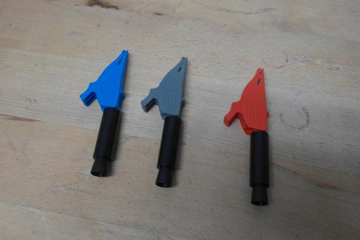 Fluke / 1a crocodile voor scopeprobe/ tpak, Doe-het-zelf en Verbouw, Meetapparatuur, Multimeter, Ophalen of Verzenden