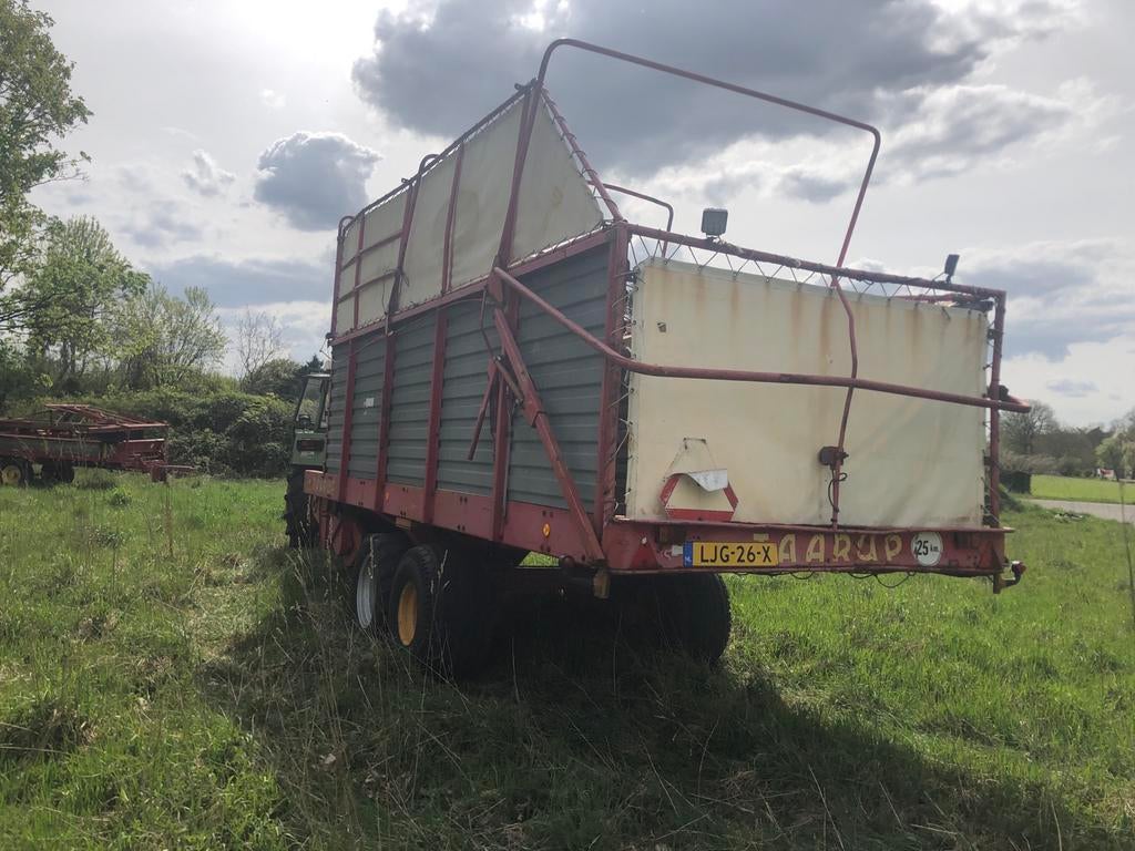 Gebruikte opraapwagen met kenteken, Zakelijke goederen, Agrarisch | Werktuigen, Ophalen of Verzenden, Akkerbouw, Voertechniek