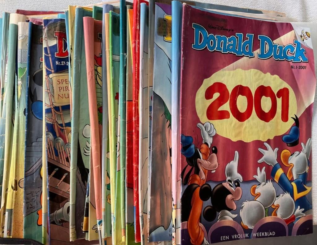 Donald Duck tijdschrift jaar 2001, Verzamelen, Tijdschriften, Kranten en Knipsels, Ophalen of Verzenden, 1980 tot heden, Tijdschrift