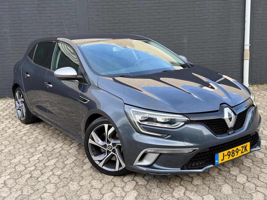 Renault Mégane 1.6 TCe GT, VOL OPTIES, LANE ASS, KUIPSTOELE, Gebruikt, 4 cilinders, 1650 kg, Adaptive Cruise Control