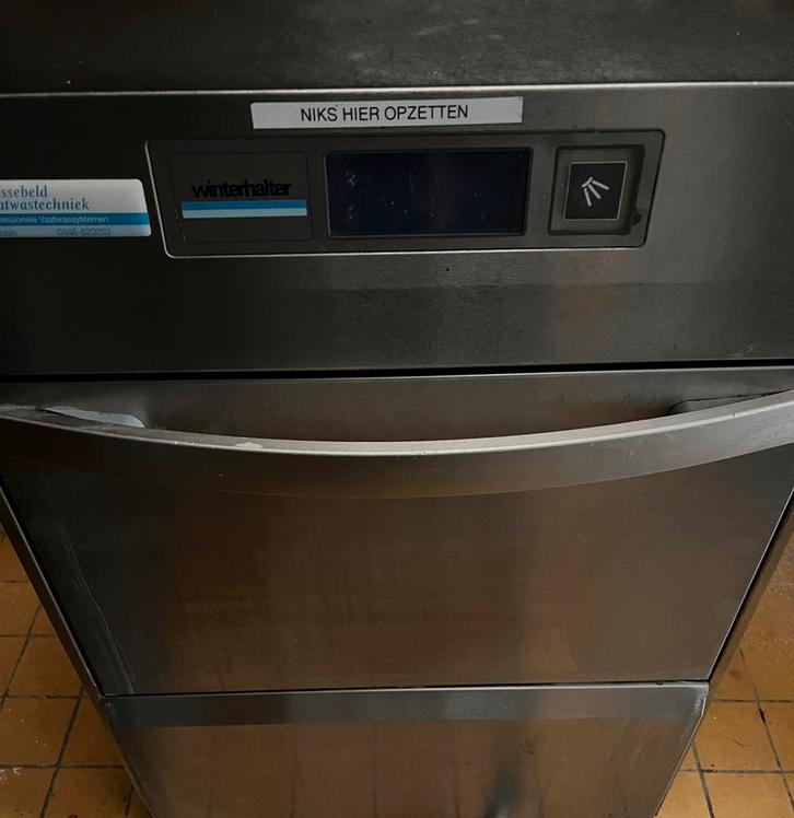 Winterhalter UC-M ENERGY Glazenspoelmachine, Witgoed en Apparatuur, Vaatwasmachines, Zo goed als nieuw, 60 cm of meer, Ophalen