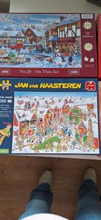 5 Kerstpuzzels 1000 stukjes, Ophalen of Verzenden, 500 t/m 1500 stukjes, Zo goed als nieuw, Legpuzzel