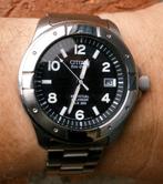 Citizen Eco Drive E710-H23648-Y, Staal, Gebruikt, Staal, Ophalen of Verzenden