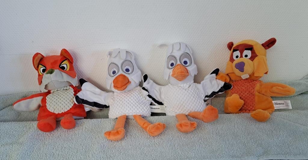 Z.g.a.n. Fabeltjeskrant handpoppen per stuk €5, Ophalen of Verzenden, Zo goed als nieuw