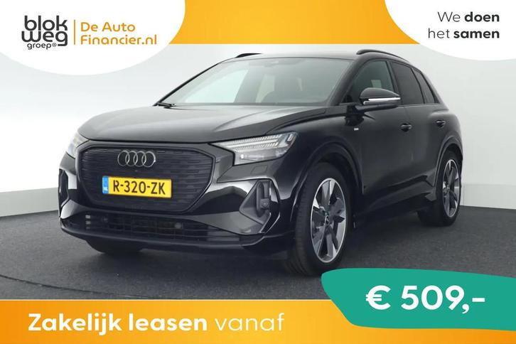 Audi Q4 40 S edition 204pk 77 kWh € 36.949,00, Auto's, Audi, Bedrijf, Te koop, Overige modellen, ABS, Achteruitrijcamera, Adaptive Cruise Control