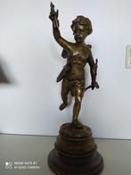 Te koop antieke Cupido van aug Moreau hoogte 37 cm, Ophalen