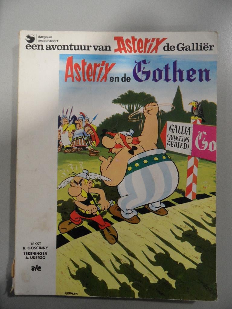 Asterix en de Gothen. 1978., Eén stripboek, Ophalen of Verzenden, Gelezen
