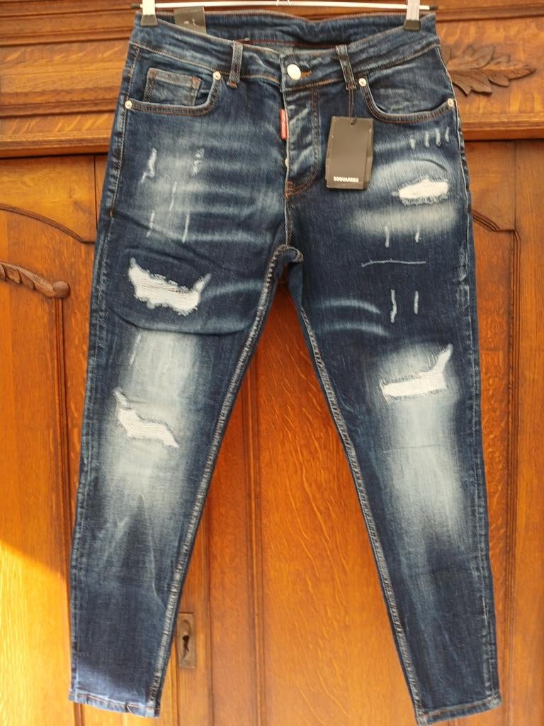 Dsquared2 nieuwe blauwe jeans maat 33, Ophalen of Verzenden