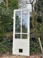 Mooie antieke oude deur, Gebruikt, Binnendeur, Ophalen of Verzenden, 200 tot 215 cm