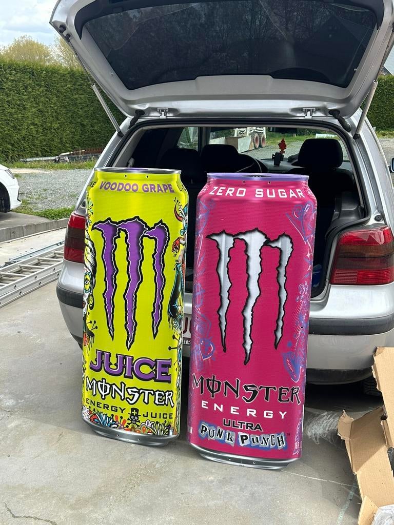 Pole signs Monster Energy from usa shipped, Ophalen of Verzenden, Zo goed als nieuw