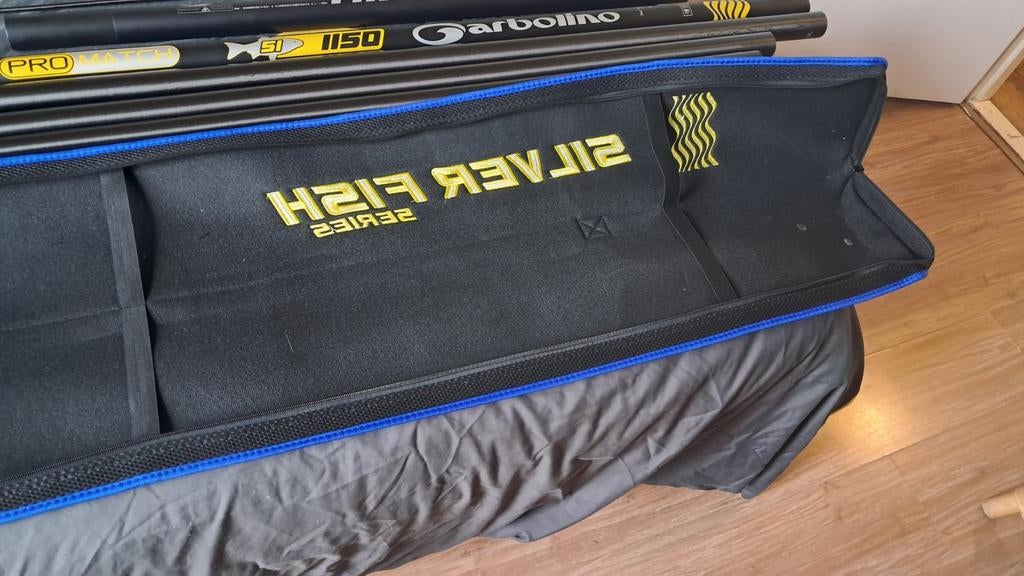 Garbolino vaste hengel 11.50m met 3-delige topset - NIEUW, Watersport en Boten, Ophalen of Verzenden, Nieuw, Vaste hengel