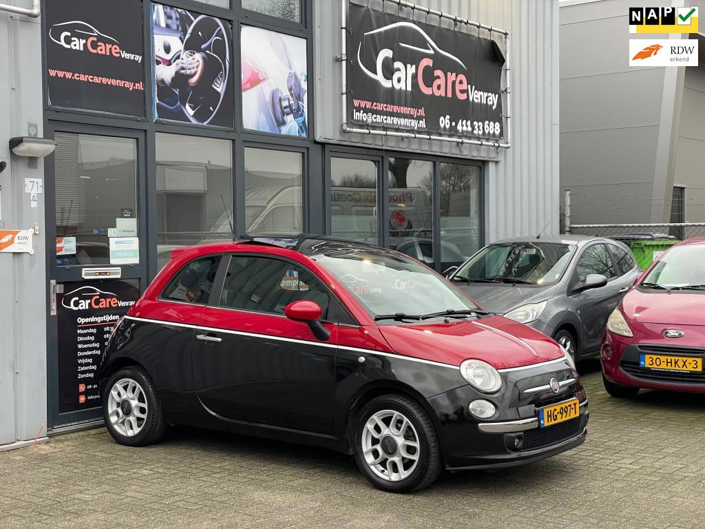 Fiat 500 1.2 Naked|APK01-2027|AIRCO|SCHUIFKANTELDAK|HALFLEER, Voorwielaandrijving, Euro 5, Gebruikt, 4 cilinders