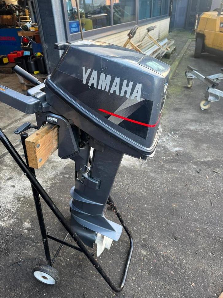 Zeer nette Yamaha 6 pk 2-takt buitenboordmotor, Watersport en Boten, Buiten- en Binnenboordmotoren, Gebruikt, Benzine, Buitenboordmotor
