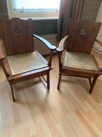 2 oude fauteuils retro vintage, Huis en Inrichting, Fauteuils, Ophalen