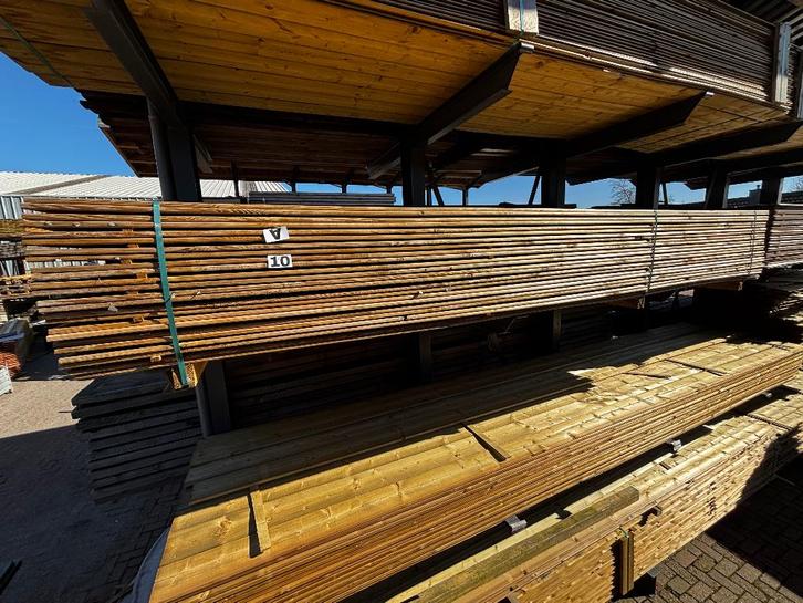 Tuinplanken, geimpregneerd grenen, € 2,50 p/m, Tuin en Terras, Palen, Balken en Planken, Nieuw, Planken, 250 cm of meer, Ophalen