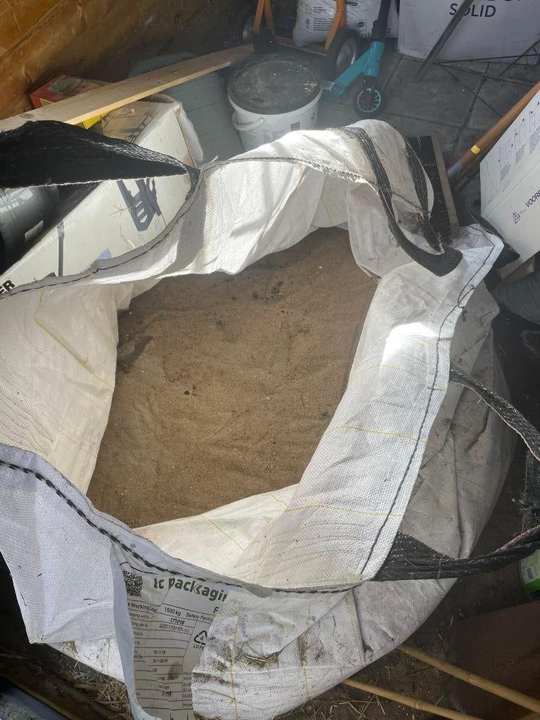 Gratis zand, Ophalen, Zo goed als nieuw, Ophoogzand