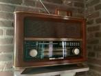 Roadstar HRA-1550USMP: Vintage radio met moderne functies, Ophalen, Zo goed als nieuw, Radio, Met cd-speler