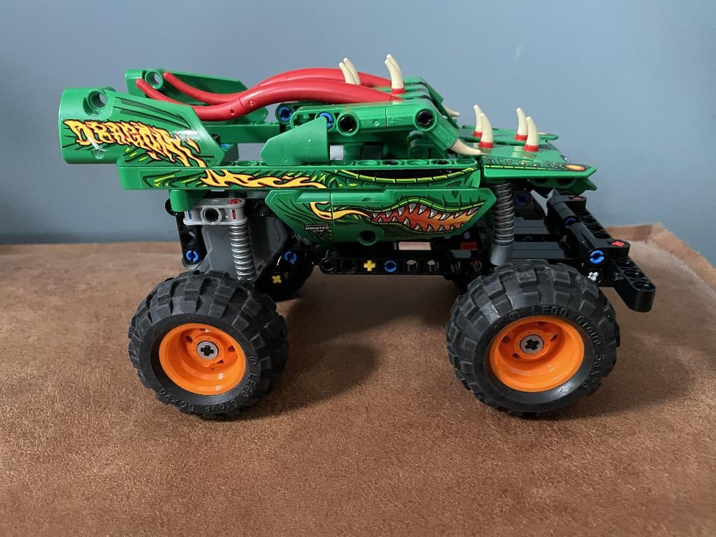 Monster Jam Dragon (42149), Gebruikt, Lego, Ophalen of Verzenden, Technic