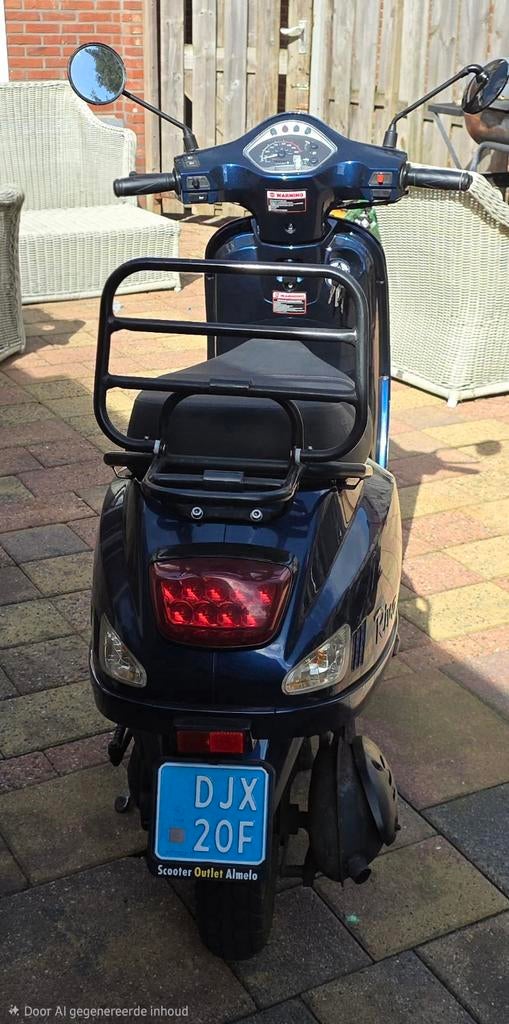 Riva Scooter - Blauw, Goed Onderhouden, Fietsen en Brommers, Ophalen of Verzenden, Gebruikt, Overige typen, Overige merken