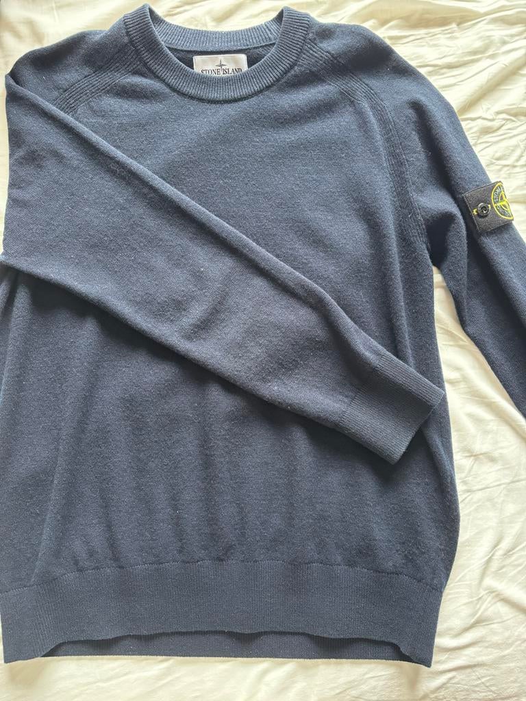 Stone Island trui - Donkerblauw - Maat M, Kleding | Heren, Ophalen of Verzenden, Nieuw, Maat 46 (S) of kleiner, Blauw