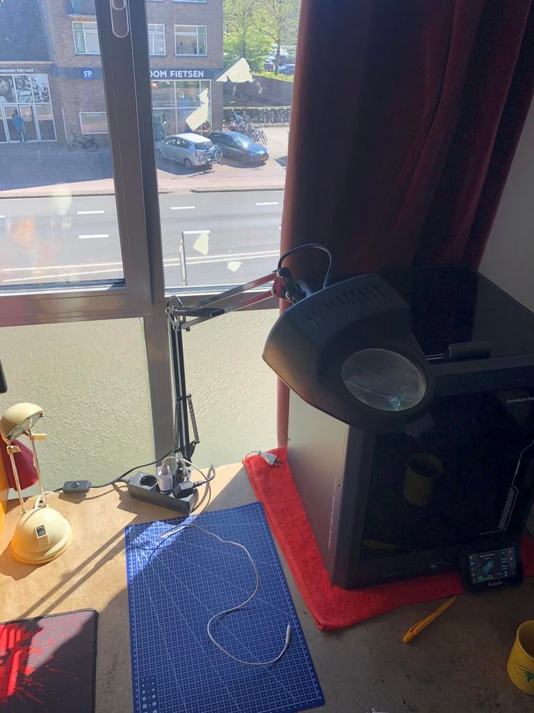 Grote loeplamp, Ophalen, Zo goed als nieuw