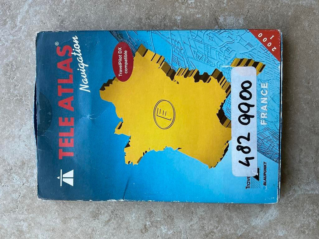 Tele Atlas Navigation Frankrijk 2000-1 TravelPilot DX, Ophalen of Verzenden, Zo goed als nieuw