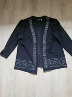 Zwarte Dames Blazer - Maat 50 - Weinig Gedragen, Zwart, Maat 46/48 (XL) of groter, Ophalen of Verzenden, Zo goed als nieuw