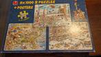 Jan van Haasteren puzzels 1000 stukjes, Ophalen, 500 t/m 1500 stukjes, Zo goed als nieuw, Legpuzzel
