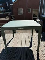 Weltevree Tuintafel 90x90 Pale Green - Zo goed als nieuw, Tuin en Terras, Tuintafels, Ophalen, Zo goed als nieuw, Vierkant, Metaal