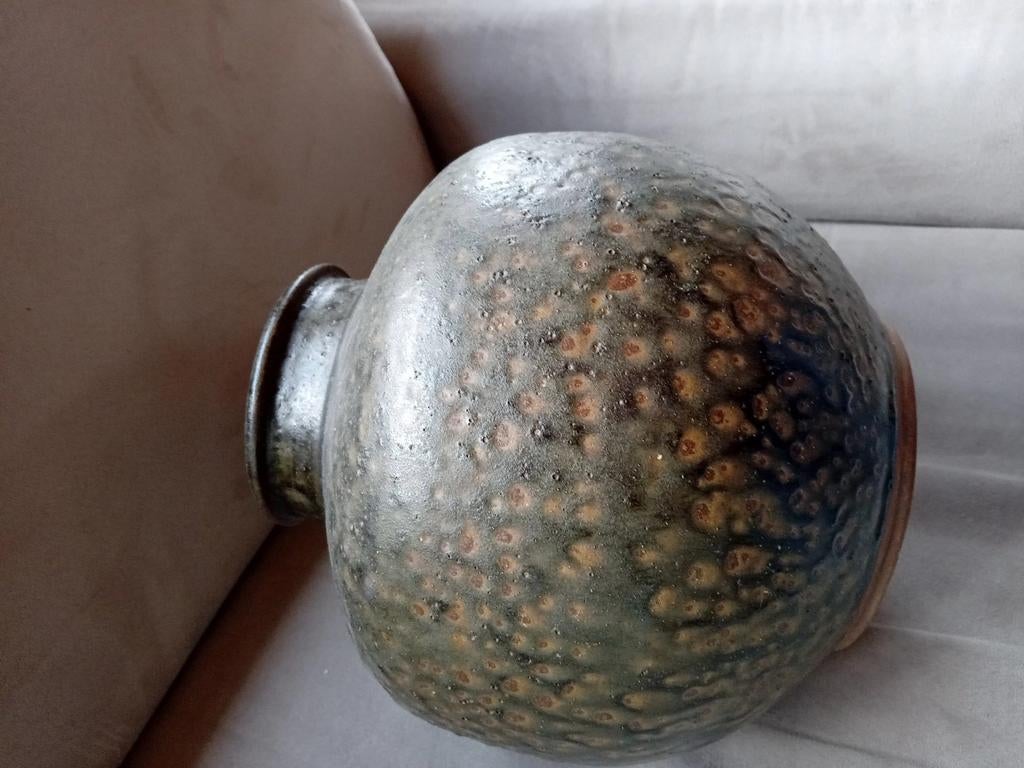 Vintage vaas / pot, Antiek en Kunst, Antiek | Emaille, Ophalen