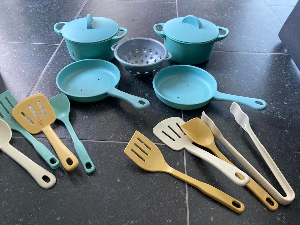 Kinderkeuken spulletjes, Ophalen of Verzenden, Gebruikt, Kunststof