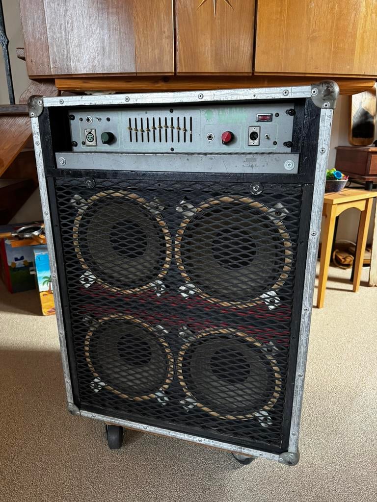 Trace Elliot GP11 Combo 4x10 Flightcase Model, Ophalen, Gebruikt, Basgitaar, 100 watt of meer