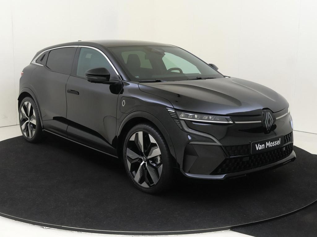 Renault Megane E-Tech comfort range techno 60 kWh | Navigati, Auto's, Renault, Stof, 385 min, Zwart, Adaptive Cruise Control