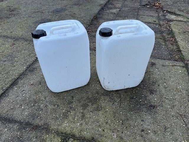 Gebruikte jerrycan 20L, opslagvat, tank voor vloeistof, Ophalen